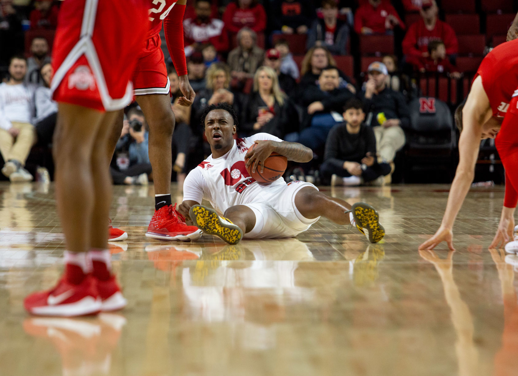 Nebraska Basketball vs. Ohio State Photo No. 7